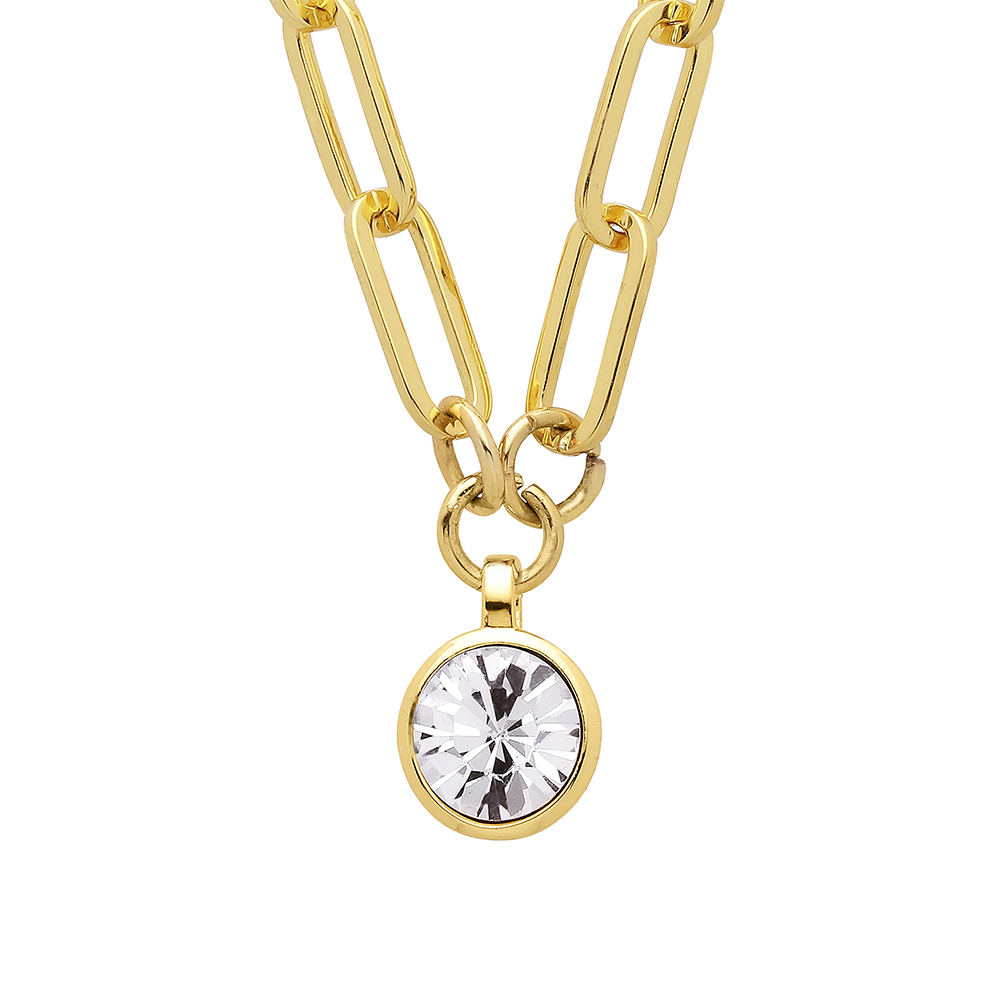 Колье LISANNA SG CRYSTAL Dyrberg Kern 390128 BW/G