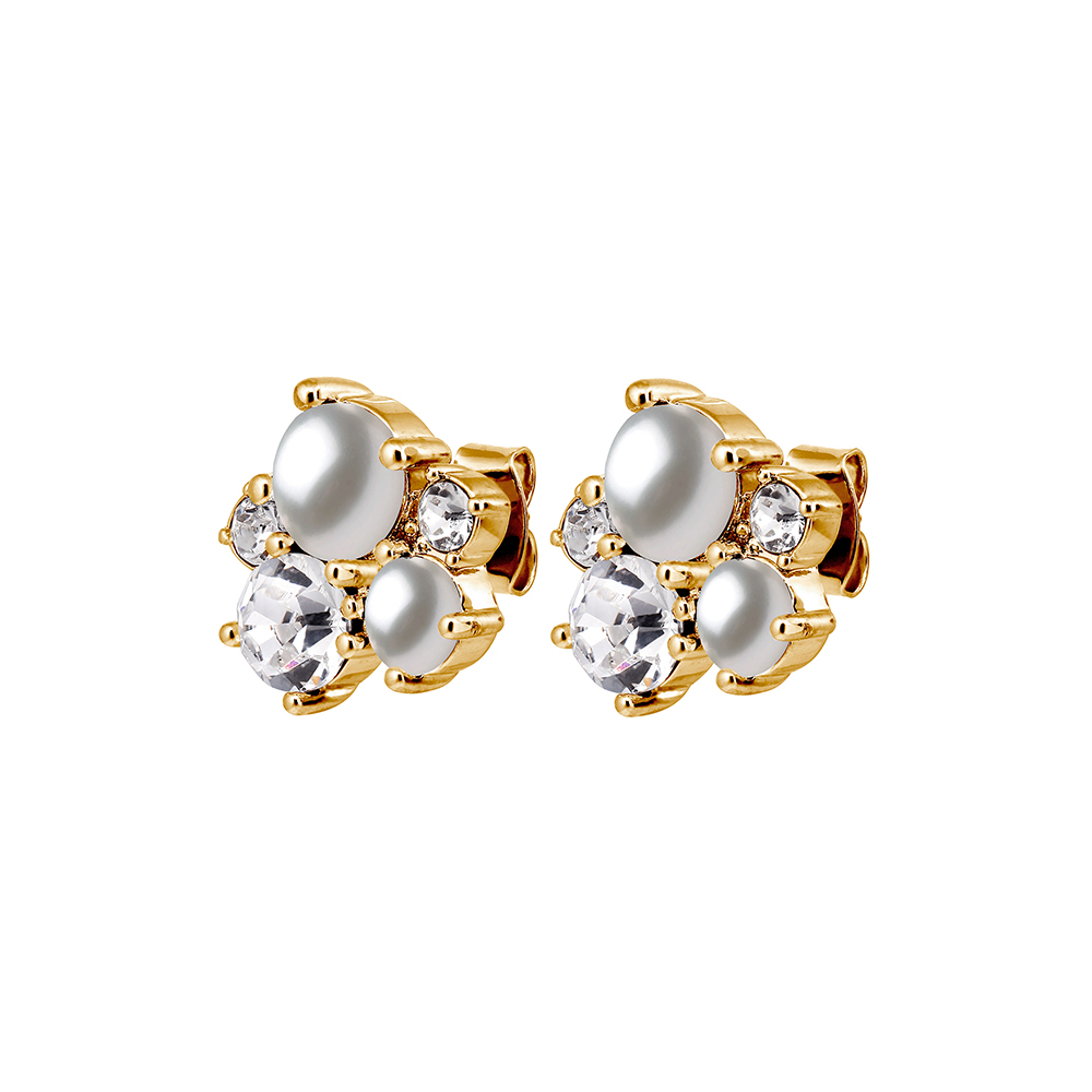 Серьги MINNIE SG CRYSTAL / WHITE PEARL Dyrberg Kern 480161