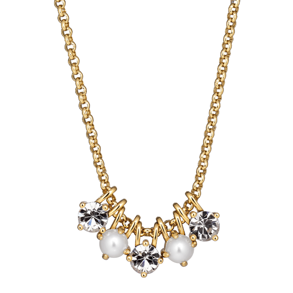 Колье PHILA SG CRYSTAL / WHITE PEARL Dyrberg Kern 480112