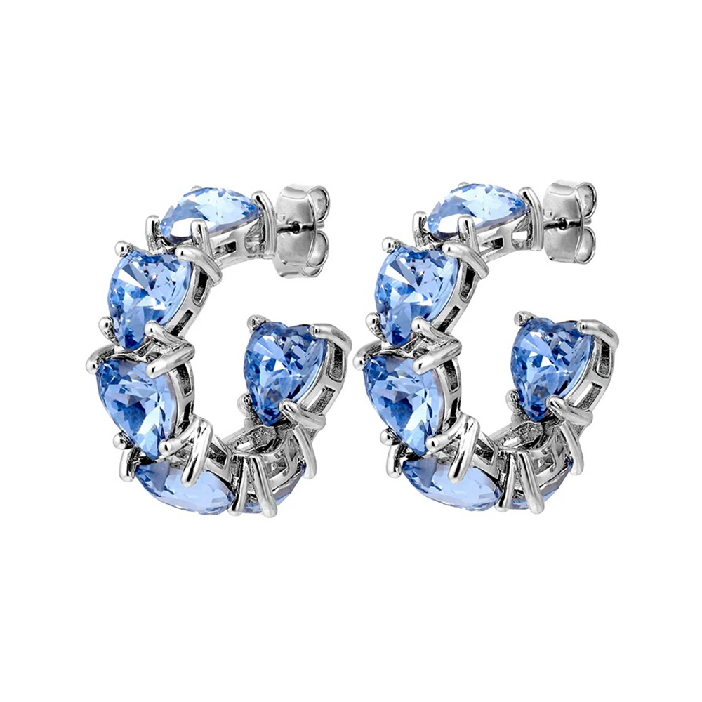 Серьги HARDY SS LIGHT BLUE 480016