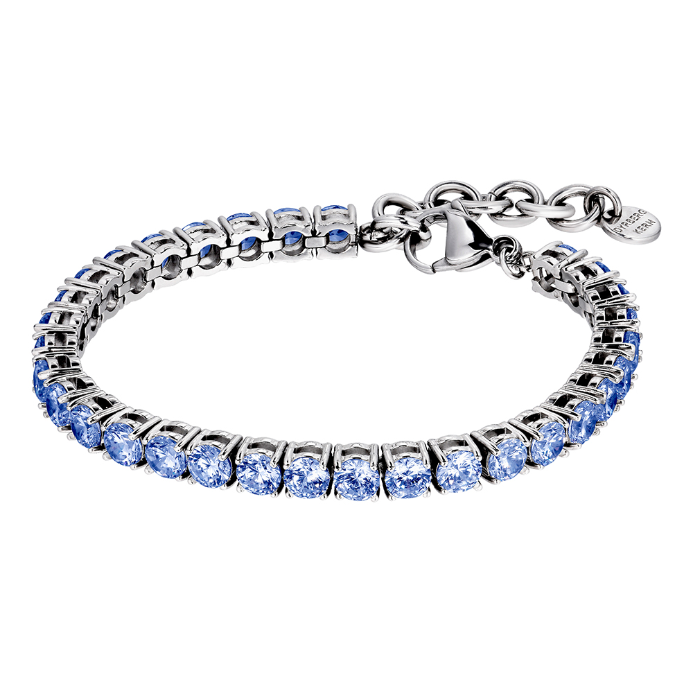 Браслет COBRA SS LIGHT BLUE 480146