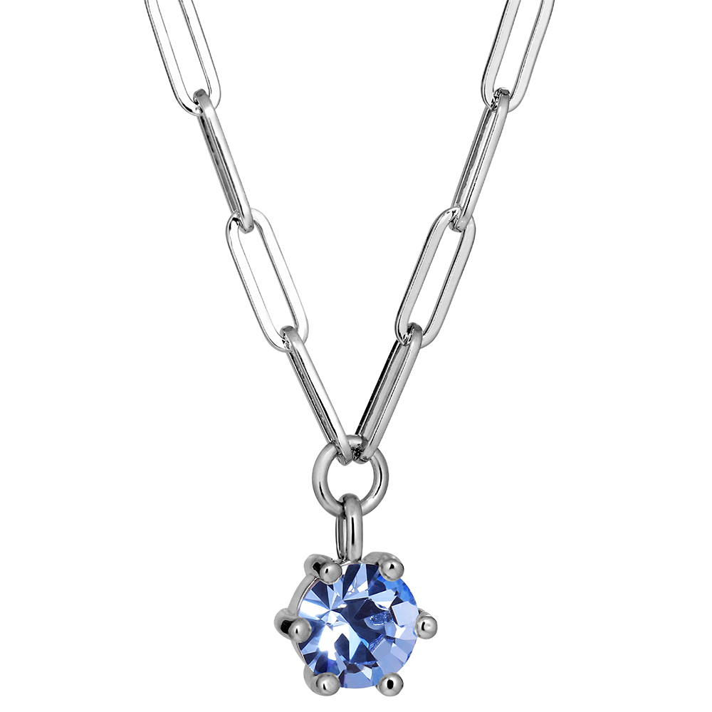 Колье TESSA SS LIGHT BLUE  480131
