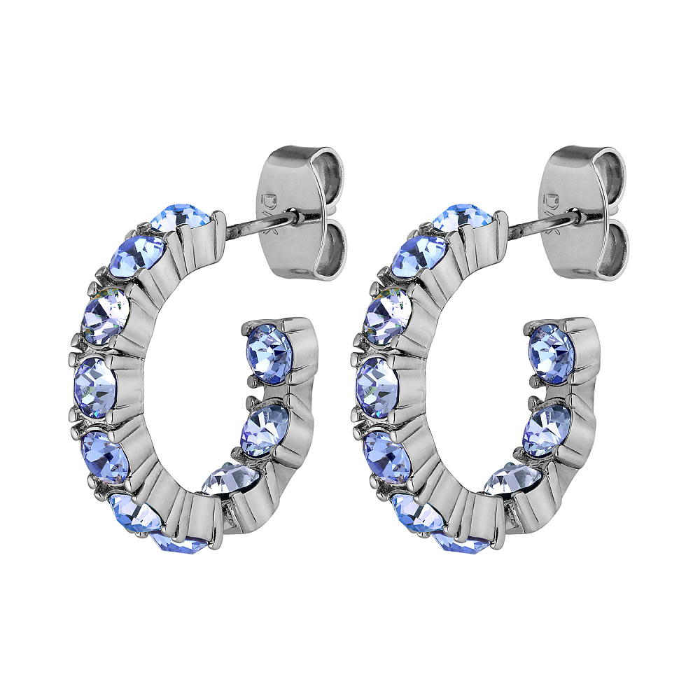 Серьги RAQUEL SS LIGHT SAPPHIRE  460065