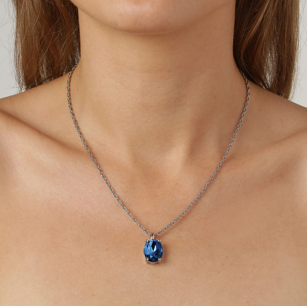 Колье BARGA SS ROYAL BLUE Dyrberg Kern 430151