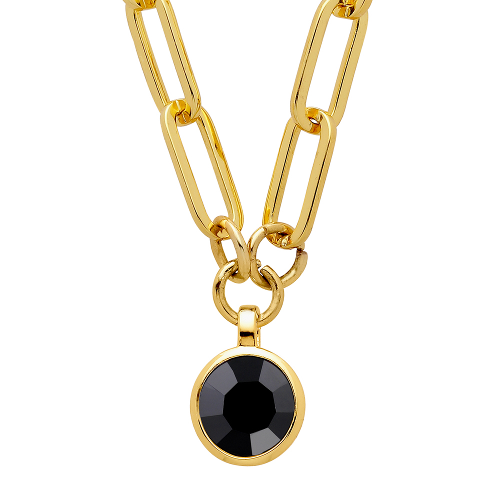 Колье LISANNA SG BLACK Dyrberg Kern 450089