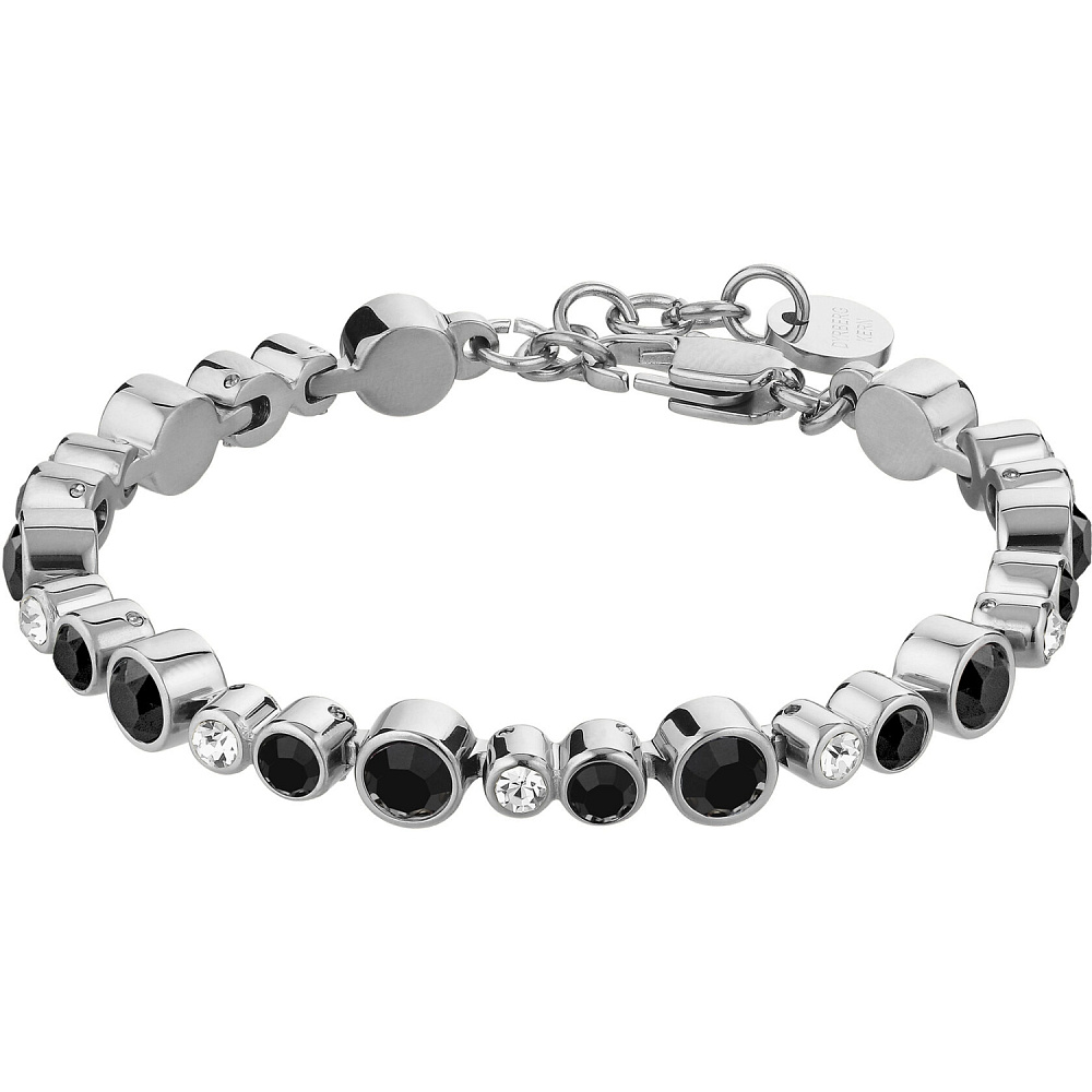 Браслет TERESIA SS BLACK / CRYSTAL Dyrberg Kern 430144
