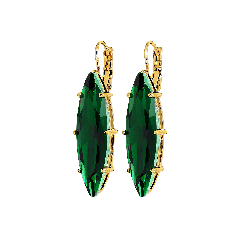 Серьги KALAY SG EMERALD GREEN Dyrberg Kern 470007