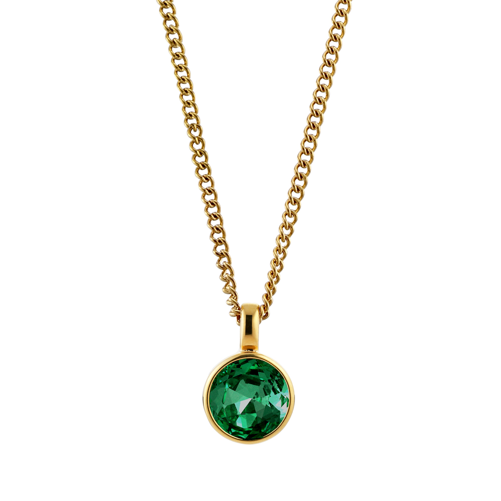 Колье ETTE SG EMERALD GREEN Dyrberg Kern 360016
