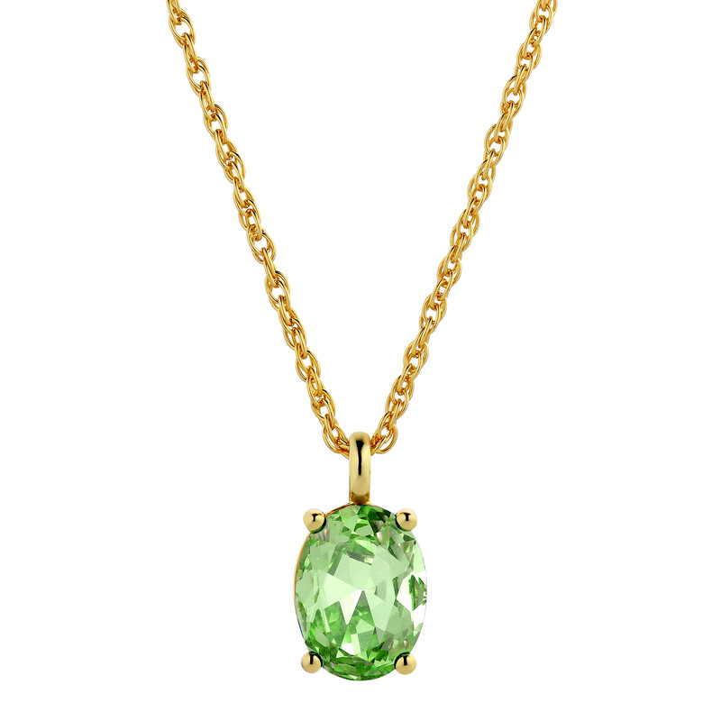 Колье BARGA SG LIGHT GREEN Dyrberg Kern 440092