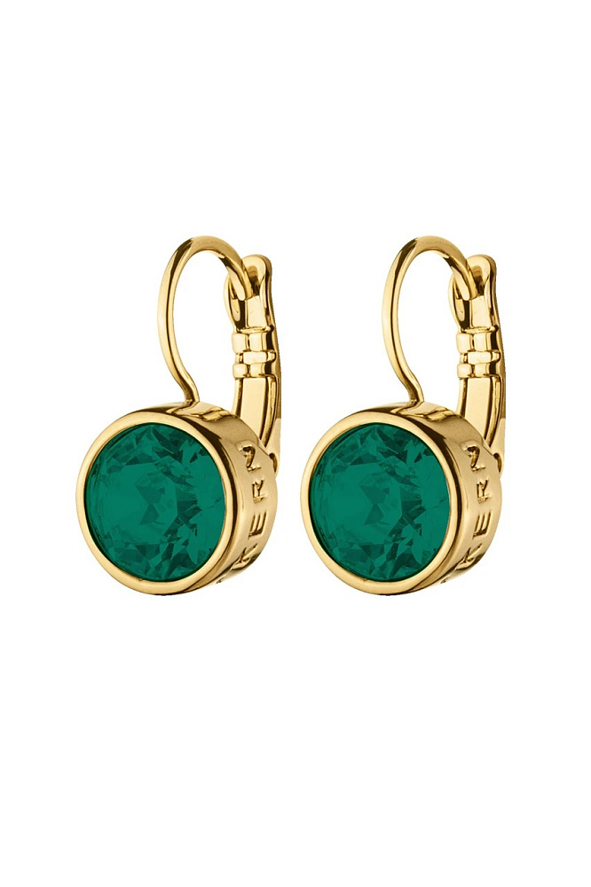 Серьги LOUISE SG GREEN Dyrberg Kern 340402