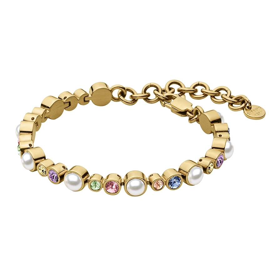 Браслет SACHA SG PASTEL MULTI / WHITE PEARL Dyrberg Kern 450096