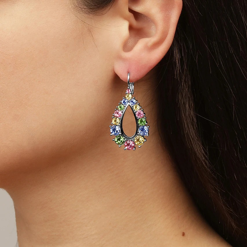 Серьги ZANETTA SS PASTEL MULTI Dyrberg Kern 440086