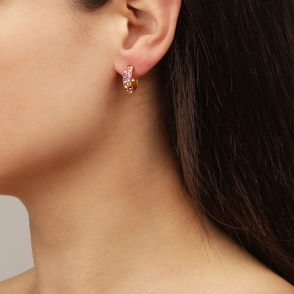 Серьги HEIDI SG LIGHT ROSE Dyrberg Kern 440166
