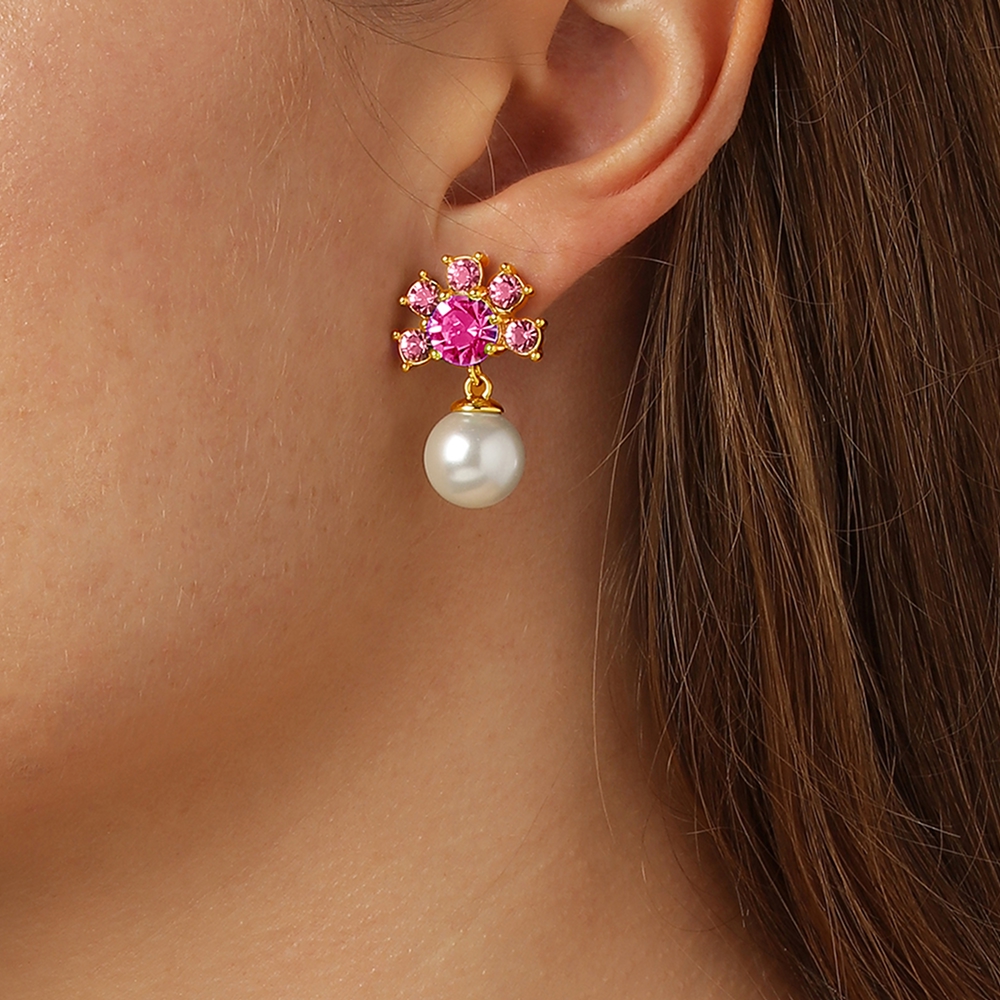 Серьги VERONICA SG ROSE Dyrberg Kern 440001