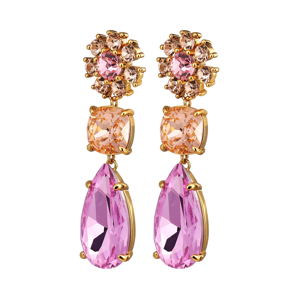 Серьги MISIA SG ROSE / PEACH Dyrberg Kern 460513
