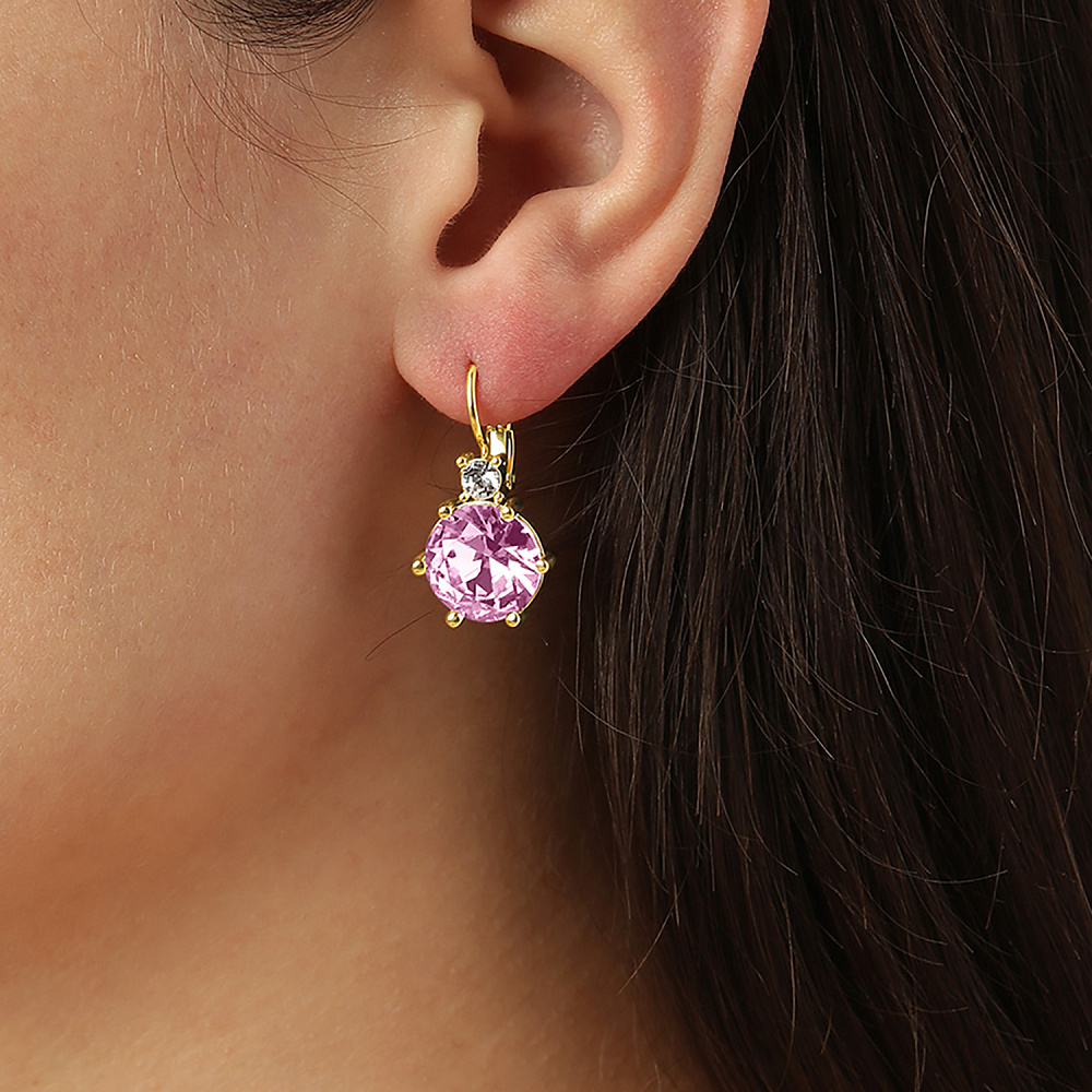 Серьги BEGONIA SG LIGHT ROSE Dyrberg Kern 460039