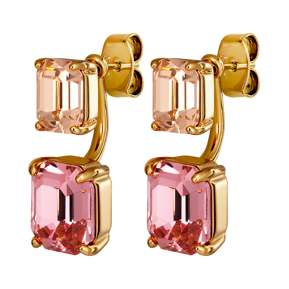 Серьги TETI SG LIGHT ROSE / PEACH Dyrberg Kern 460006