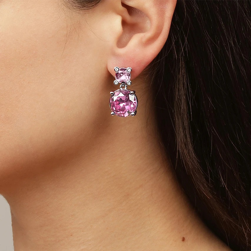 Серьги NICOLA SS LIGHT ROSE Dyrberg Kern 440008