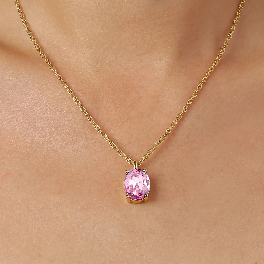 Колье BARGA SG LIGHT ROSE Dyrberg Kern 440089