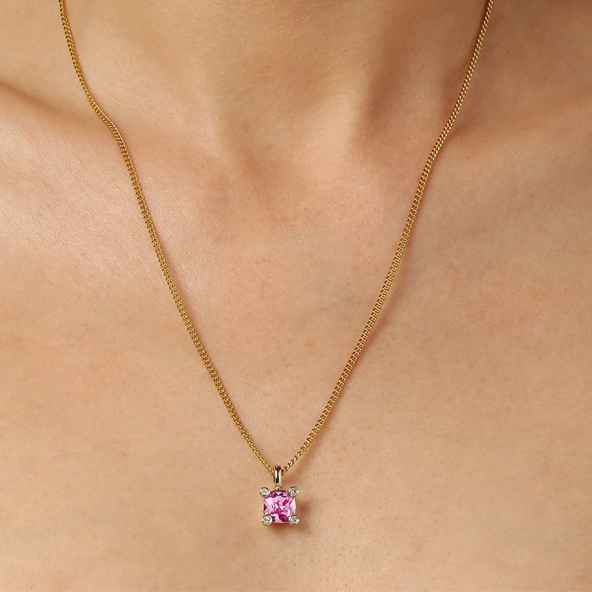 Колье JULIA SG LIGHT ROSE Dyrberg Kern 420088