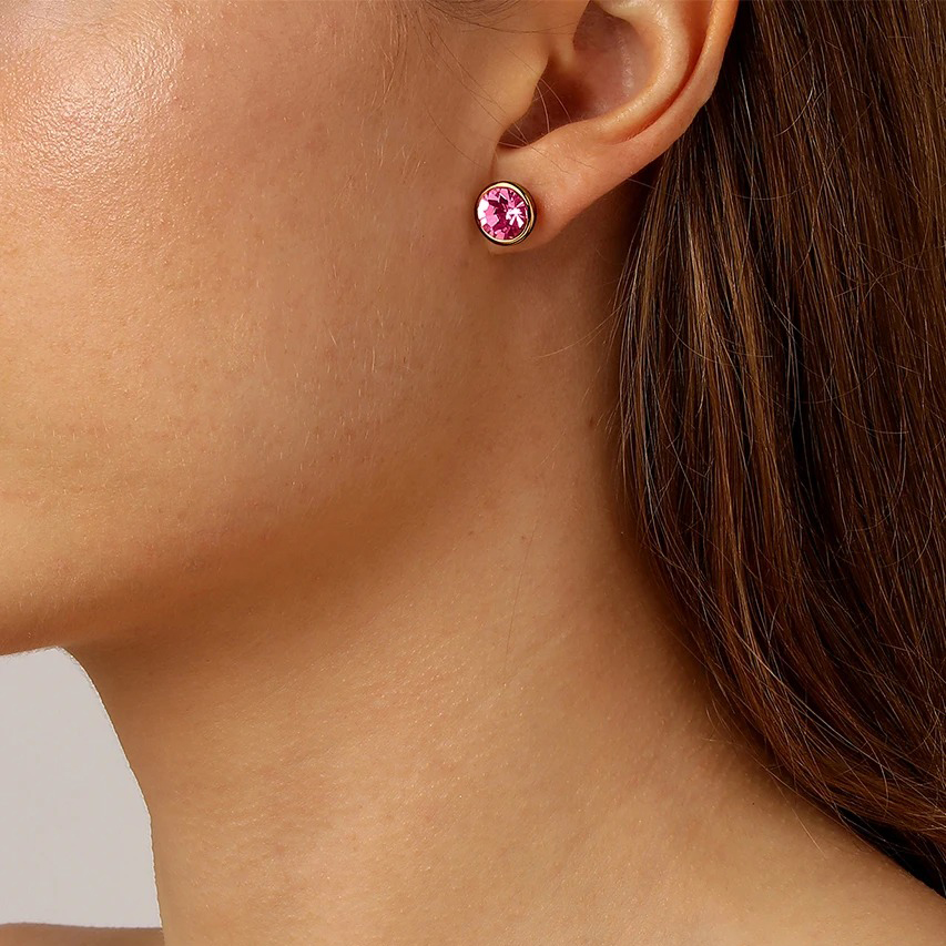 Пусеты DIA SG ROSE Dyrberg Kern 430136