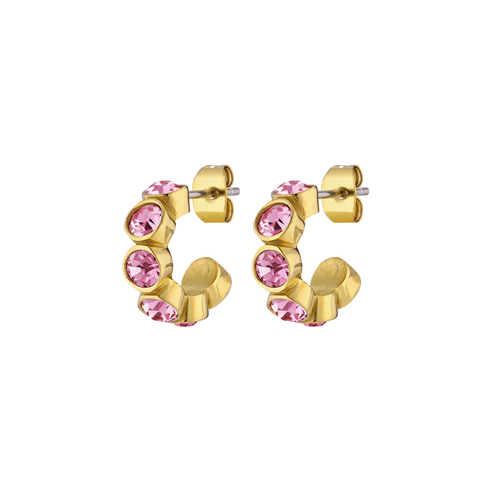 Серьги JENNA SG LIGHT ROSE Dyrberg Kern 380093 R/G