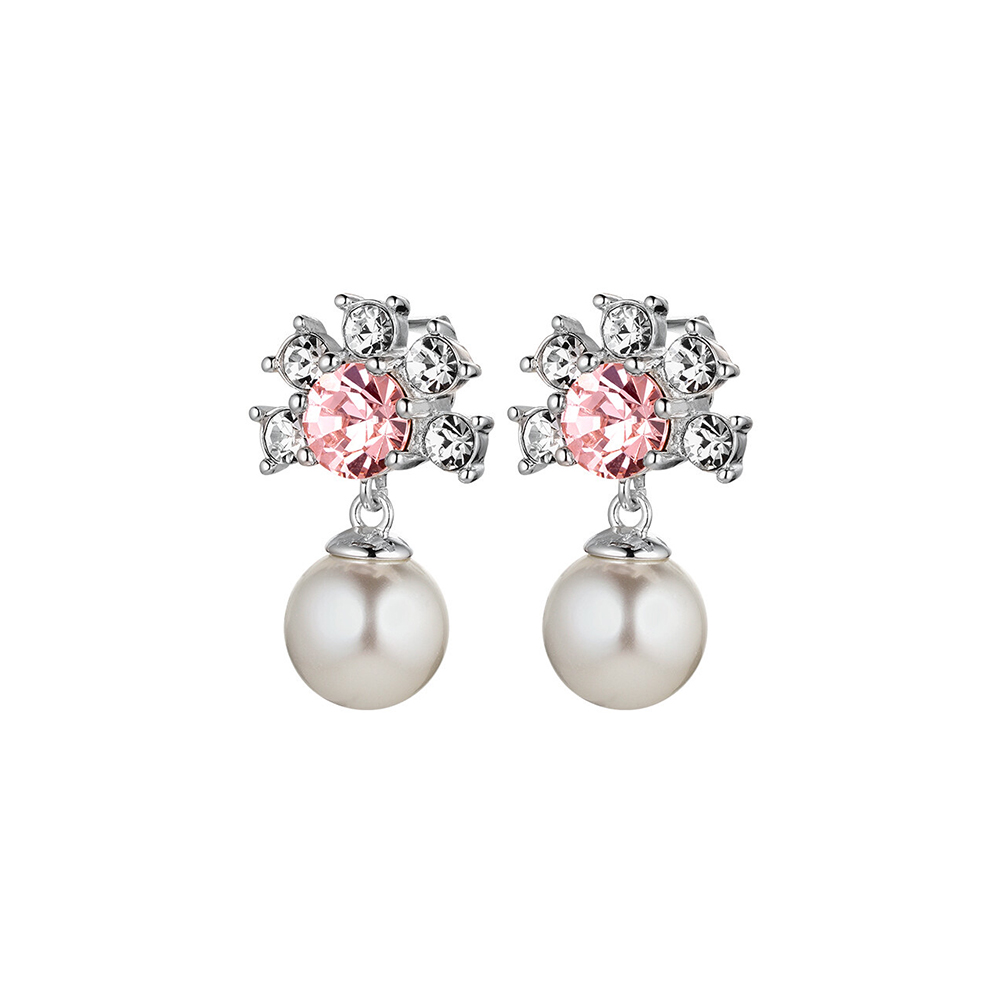 Серьги VERONICA SS CRYSTAL / ROSE Dyrberg Kern 420027 BW/R/S