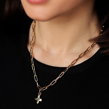 Ожерелье Chain 9   COL1608ORO0000U
