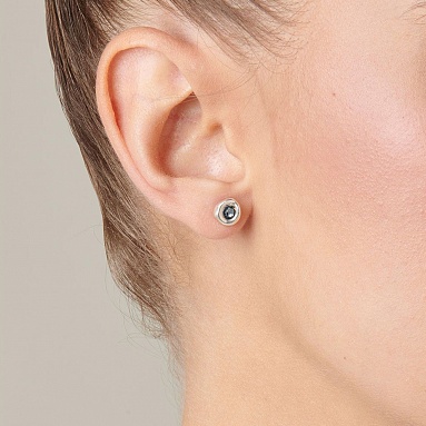 Серьги Ciambella Blu с серебром   PEN0633AZUMTL0U
