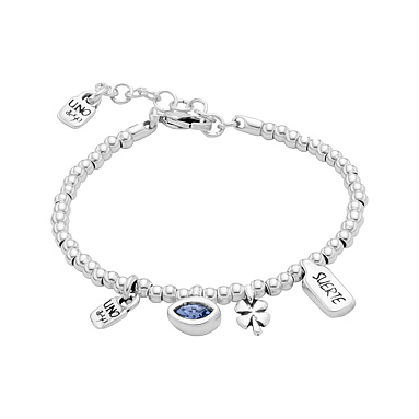 Браслет I'm waiting 4 U Blue с серебром   PUL2255AZUMTL0M