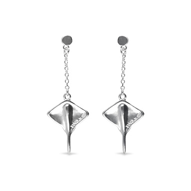Серьги со скатом Ser Majestuosa, с серебром  PEN1009MTL0000U
