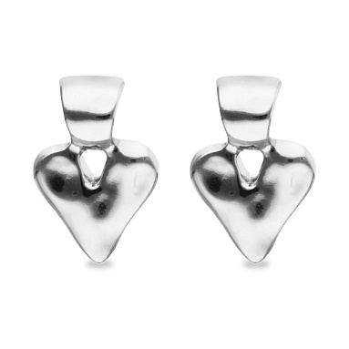 Серьги Сердце Beat, с серебром  PEN1068MTL0000U