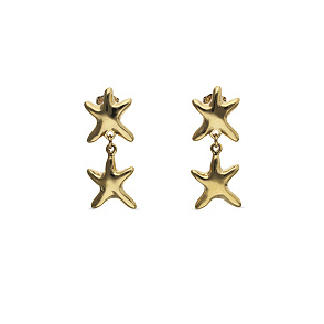 Серьги Плеяда, с золотом  PEN1091ORO0000U