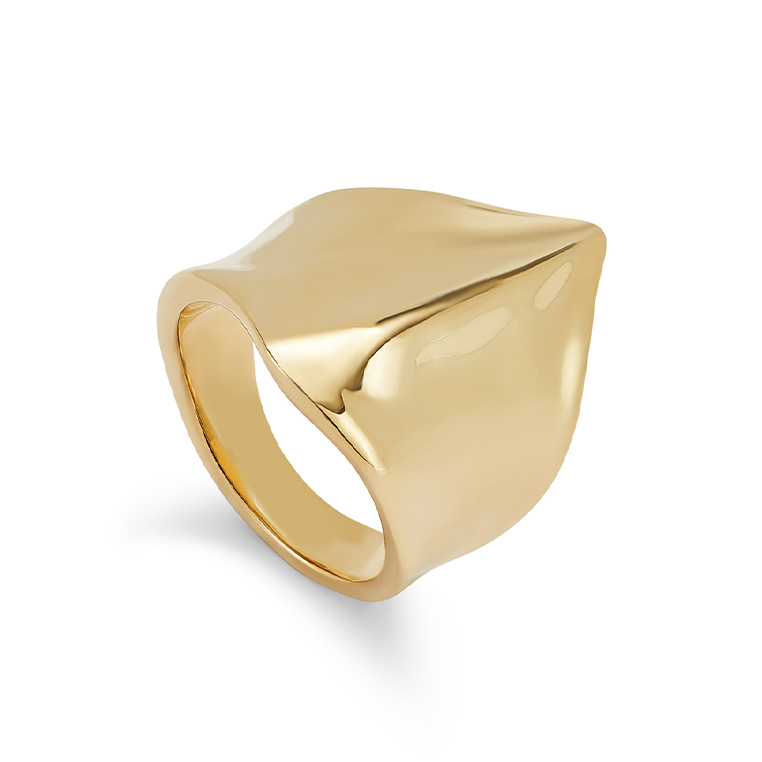 Кольцо со скатом Ser Majestuosa, с золотом  ANI0812ORO00012