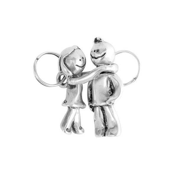 Брелок Boy and girl  LLA0008METX