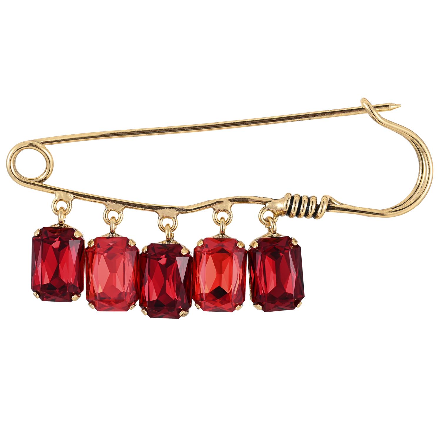 Брошь "Valentino Rosso" Claudio Canzian 00211194