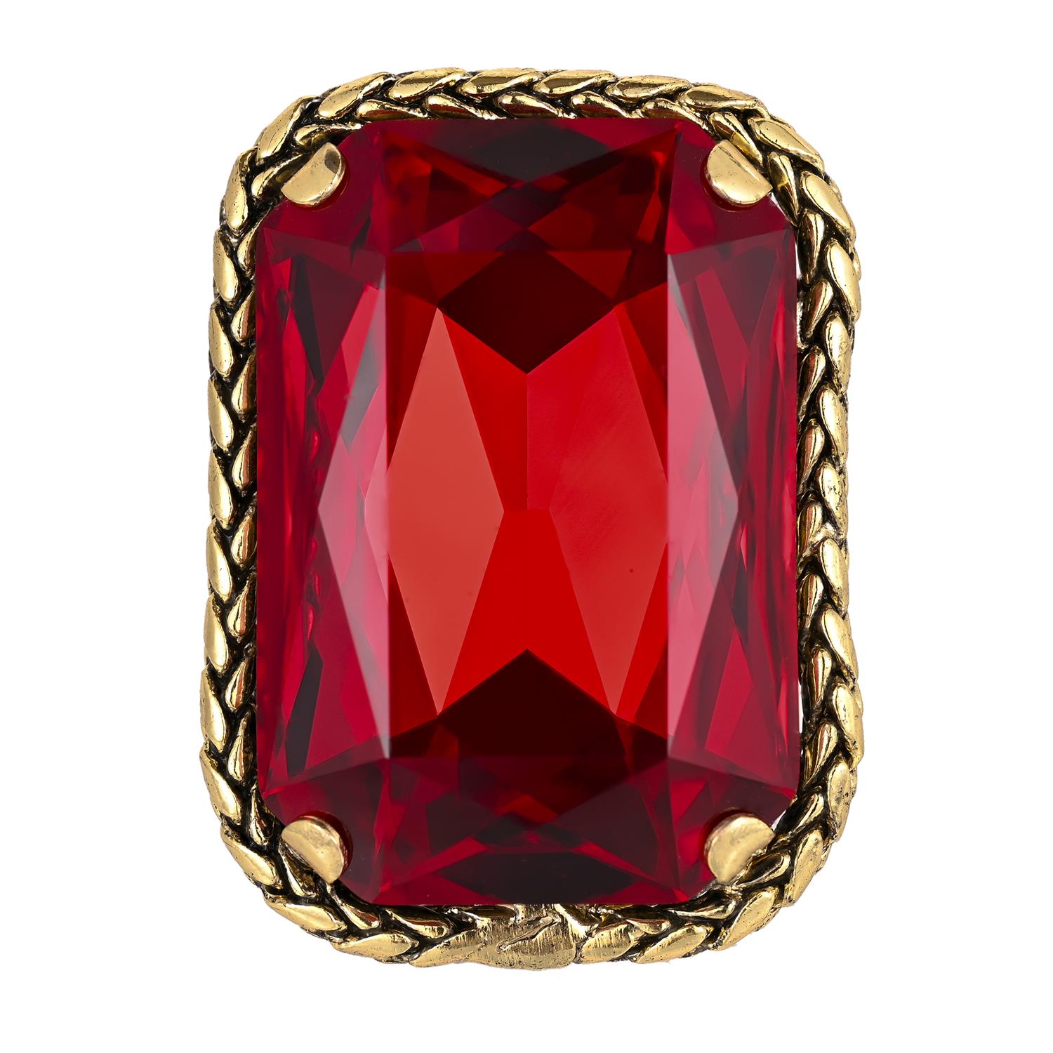 Кольцо "Valentino Rosso" Claudio Canzian 00201637