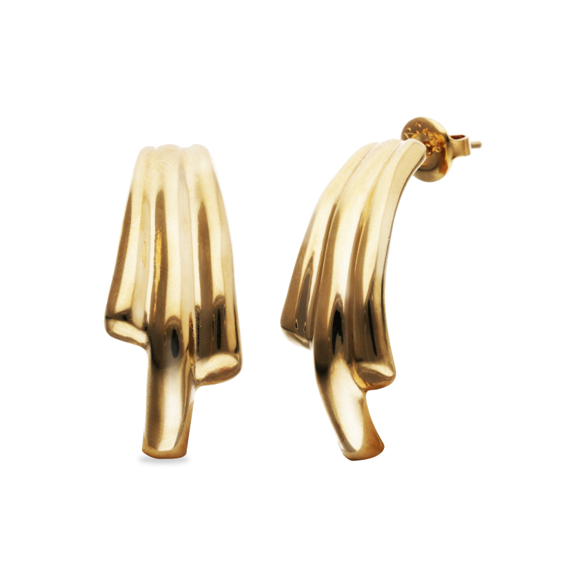 Серьги Кисти ROOTS, с золотом  PEN1071ORO0000U