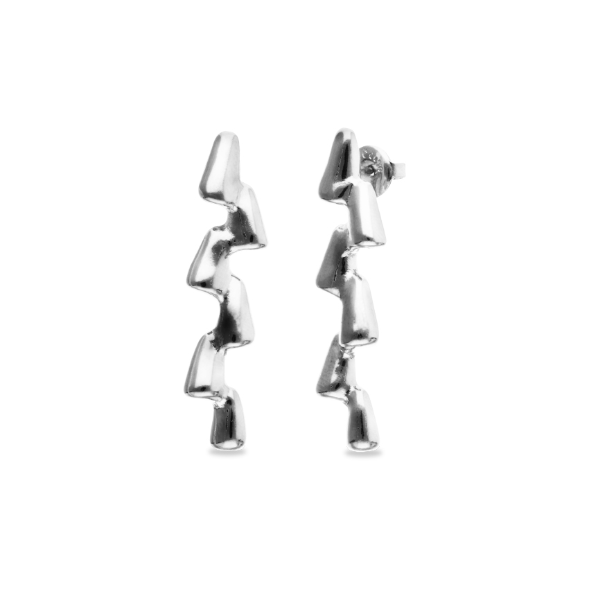 Серьги Капли смолы ROOTS, с серебром  PEN1074MTL0000U