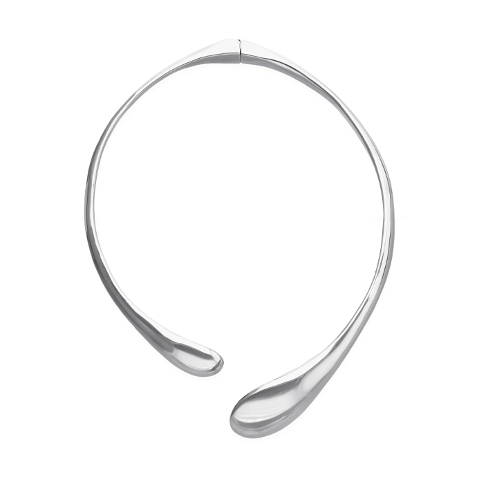 Колье Кориум, с серебром  COL2083MTL0000U