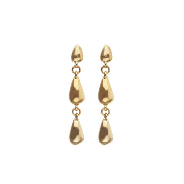 Серьги Нексус, с золотом  PEN1083ORO0000U