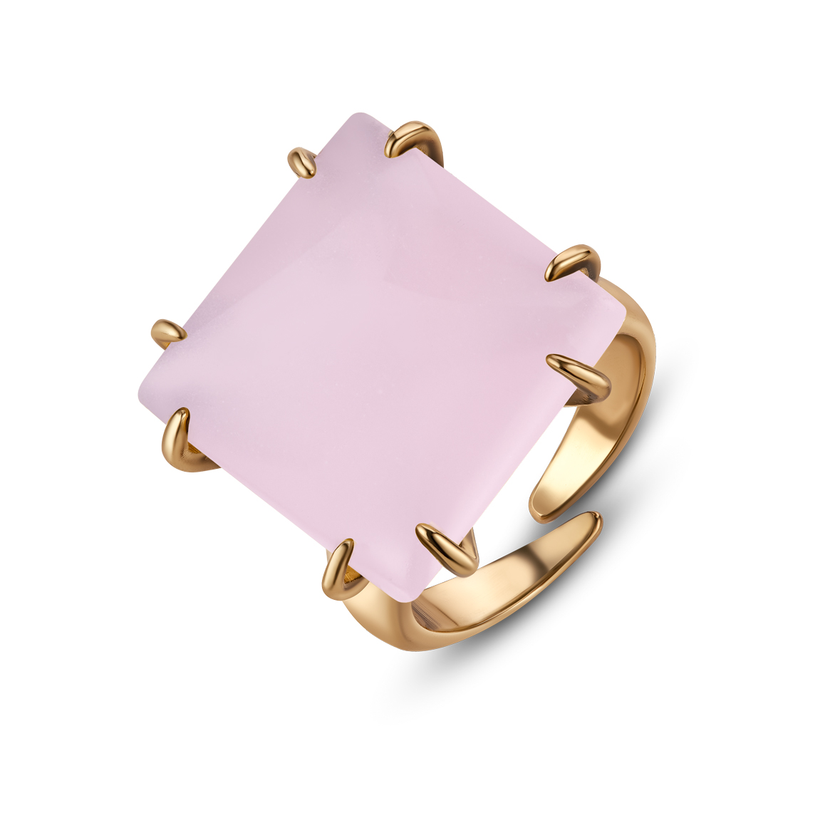 Кольцо CARAMELLO  AN0410 ROSA PASTELLO