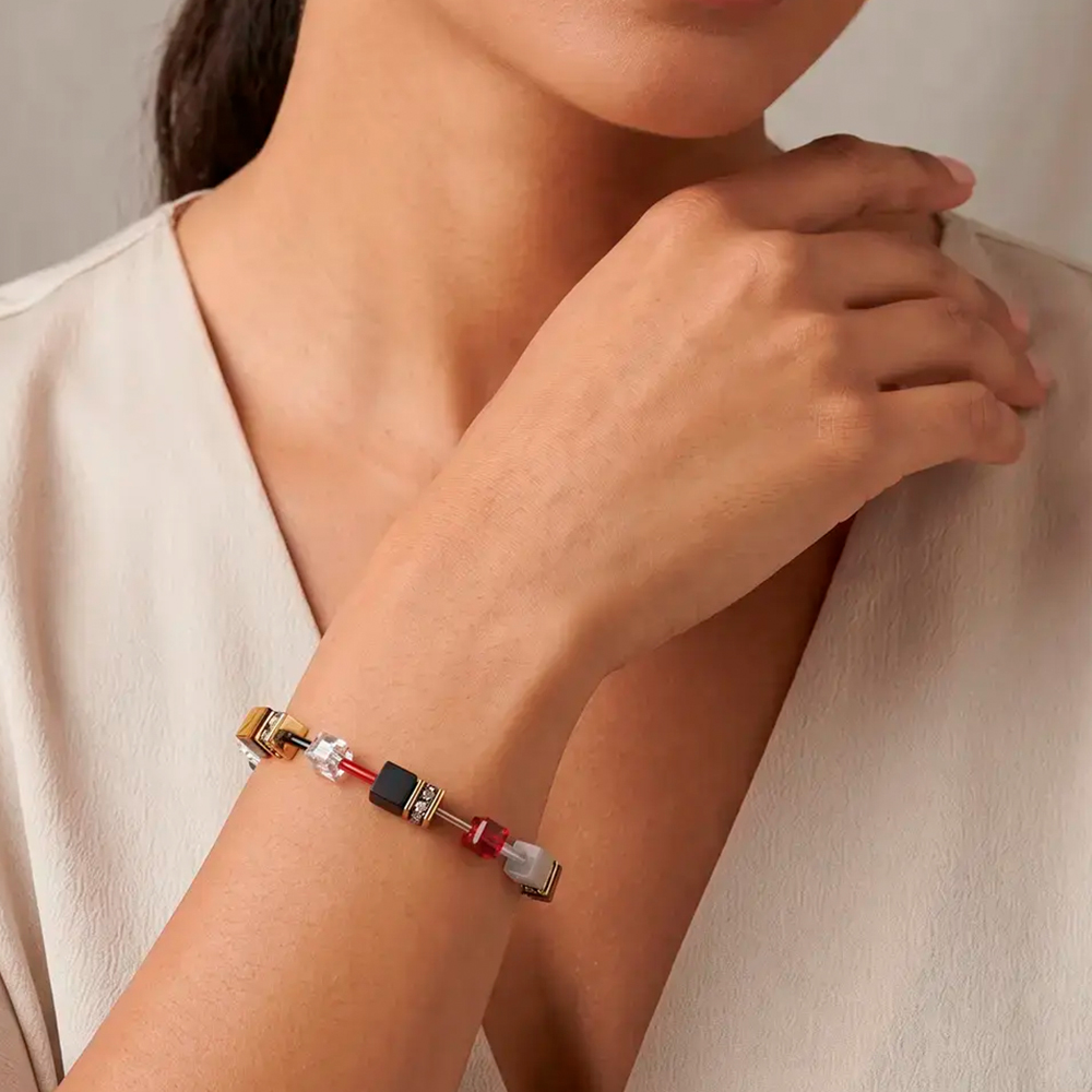 Браслет Grey-Brown-Dark RED 4905/30-1133