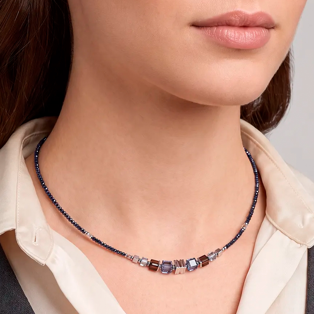 Колье Blue-Grey 3044/10-0712