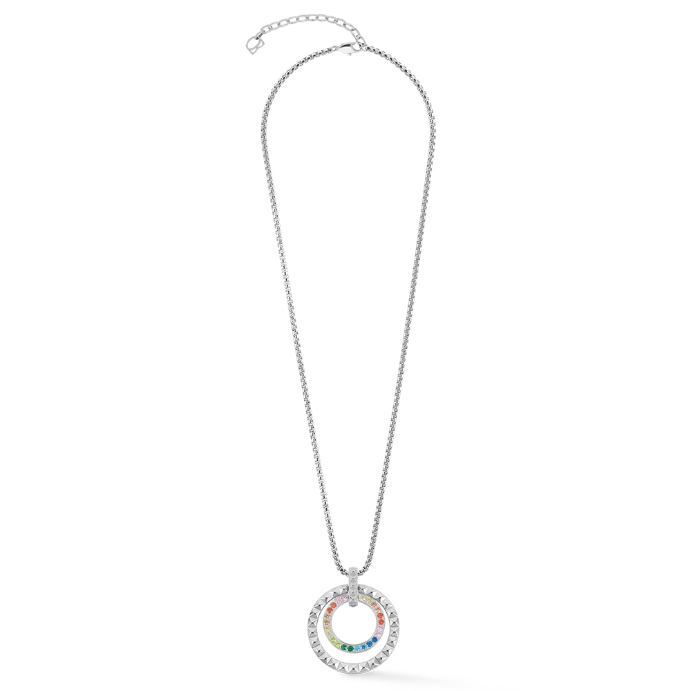 Колье Multicolour Silver 2067/10-1517