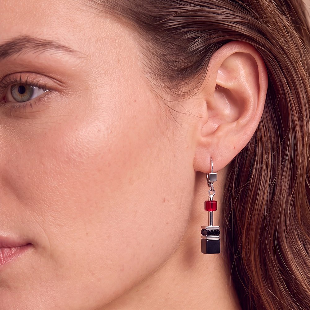 Серьги Red-Black 2838/20-0313
