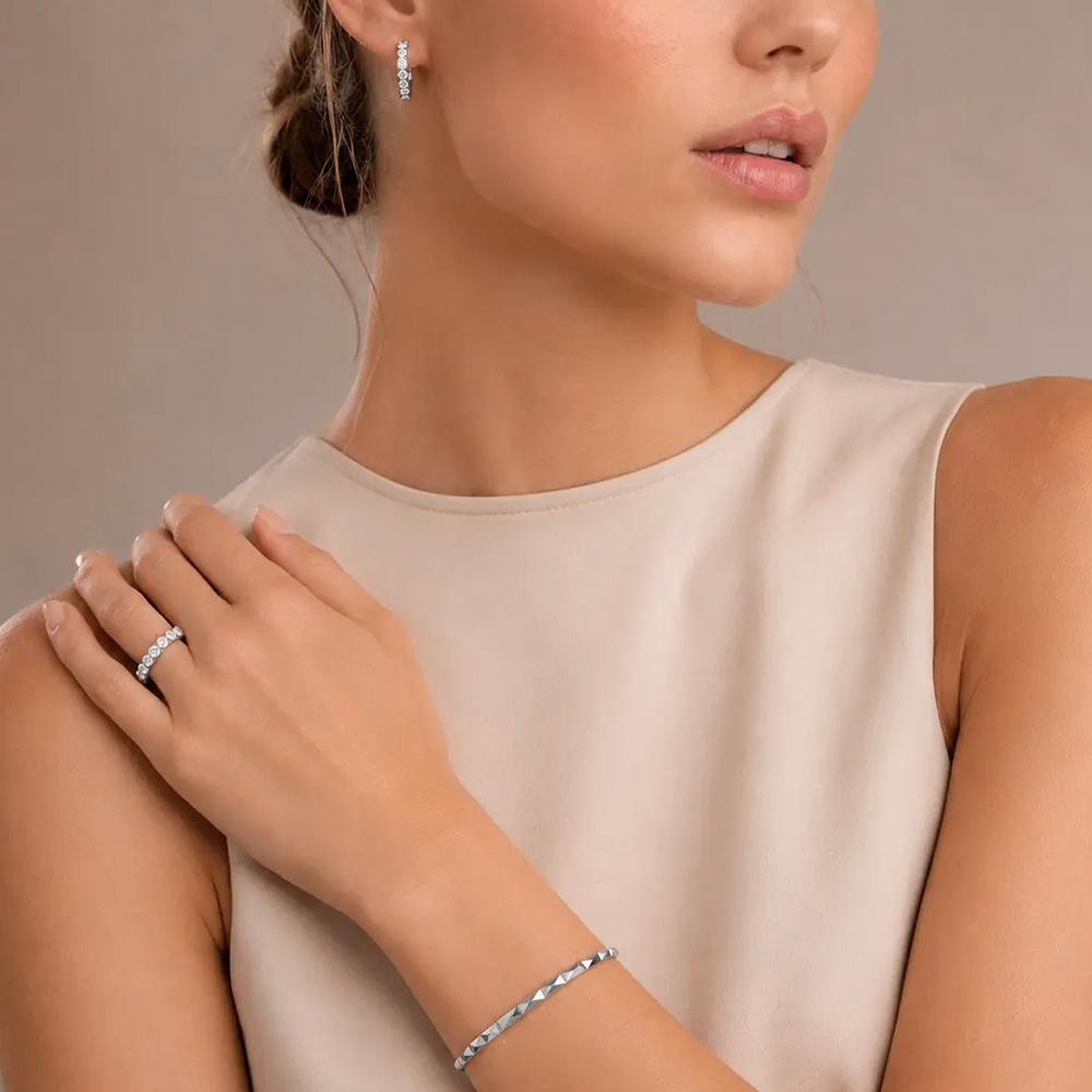 Кольцо Crystal-Silver 0145/40-1817 60