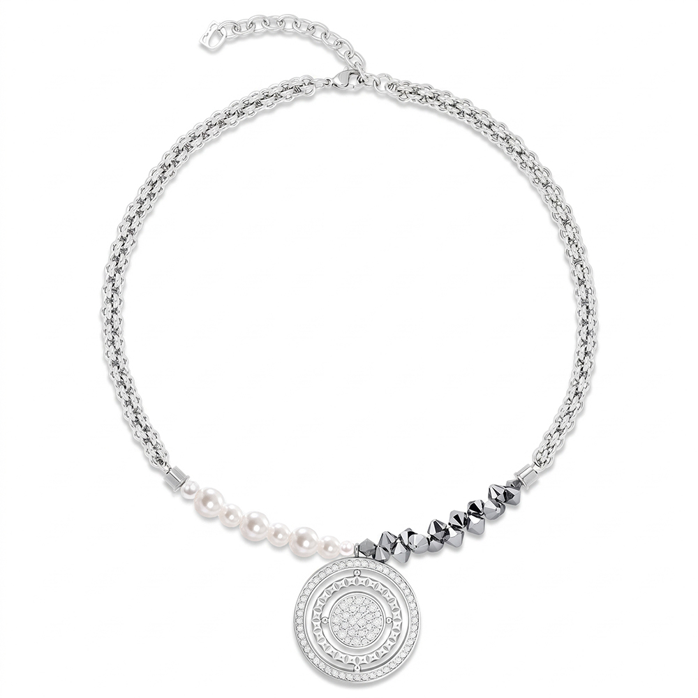 Колье White-Silver 2061/10-1417