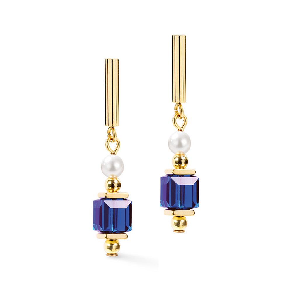 Серьги Dark Blue 2110/21-0721