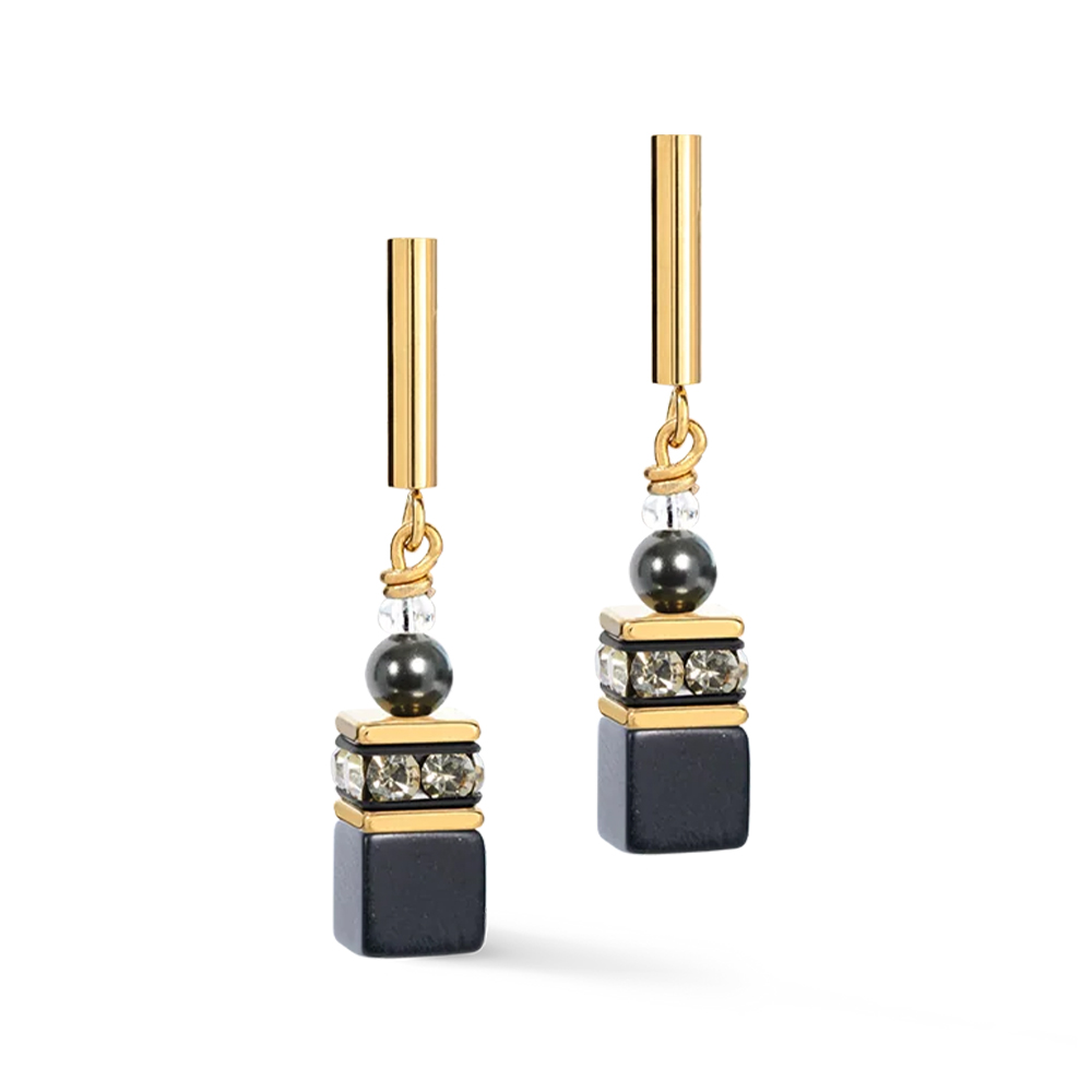 Серьги Grey-Gold 5086/21-1216